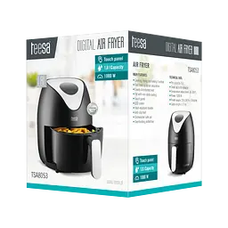 Аерогриль аерофритюрниця TEESA DIGITAL AIR FRYER 1,8L - мініатюра 5