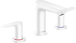 Змішувач Hansgrohe Talis E для умивальника на 3 отвори Matt White 71733700 Білий матовий