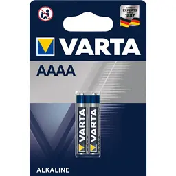 Батарейка Varta AAAA LR61 Alcaline x 2 (04061101402)