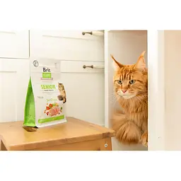 Сухий корм Brit Care Cat GF Senior Weight Control 0.4 кг для літніх кішок з надмірною вагою - мініатюра 5