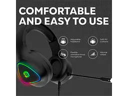 Навушники з мікрофоном Canyon Shadder GH-6 RGB Black (CND-SGHS6B) - мініатюра 9