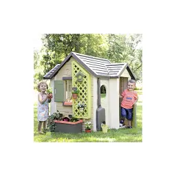 Ігровий будиночок Smoby Life Садовий з кашпо та годівничкою (7600810408) - мініатюра 7