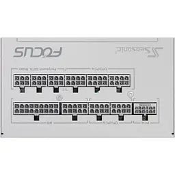 Блок живлення 1000 Вт, Focus GX ATX 3.1, White, модульний, 80+ Gold, Active PFC Seasonic teh0034033 - мініатюра 5