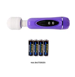 Вібромасажер Baile Magical Massager, 20 см (фіолетовий) - мініатюра 3