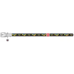 Нашийник для собак Waudog Design Дім, шкіряний, з QR паспортом, XXS, 19-25х1, 2 см, білий - мініатюра 2