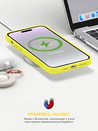 Чохол ArmorStandart ICON2 MagSafe для Apple iPhone 14 Pro Max Canary Yellow - мініатюра 9