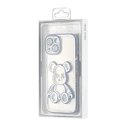 Чохол Shining Bear Case Protected Camera iPhone 15 Blue - мініатюра 2