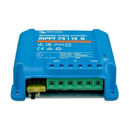 MPPT-контролер заряду сонячних панелей Victron Energy BlueSolar MPPT 75/15 (12/24-15A) (99-00020883) - мініатюра 4