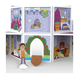 Ігровий набір Melissa & Doug магнітний Середньовічний замок (MD30662) - мініатюра 3