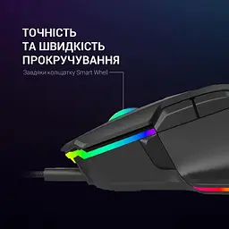 Миша GamePro GM560 RGB USB Black (GM560) - мініатюра 7