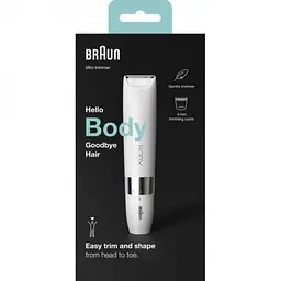 Тример для тіла (бодігромер) Braun BS1000 - мініатюра 9
