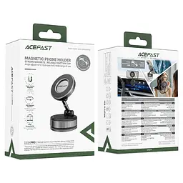 Магнітний тримач E28 Auto Fix 360° Metal gray Acefast teh0029253 - мініатюра 6