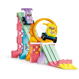 Конструктор LEGO Duplo 3 в 1 Цікаві гірки та трампліни з автомобілями (10478) - мініатюра 7