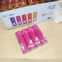 Батарейки AA ZMI AA540 Rainbow 40 pcs - 40 штук пальчикових - мініатюра 6