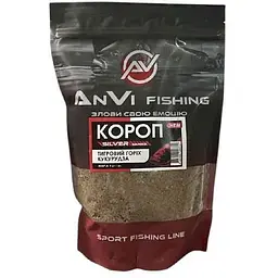 Принада для лову риби ANVI-FISHING ТИГРОВИЙ ГОРІХ/КУКУРУДЗА Короп у зіп упаковці арт.НФ-00000227