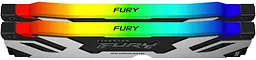 Модуль пам'яті Kingston Fury DDR5 32GB (2x16) 6400MHz Renegade White RGB XMP (KF564C32RWAK2-32) - мініатюра 2