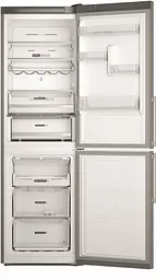 Холодильник Whirlpool з нижньою морозильною камерою W7X82OOXH 231 л 104 л 2 двері А++ NF нержавіюча сталь (W7X82OOXH) - мініатюра 2