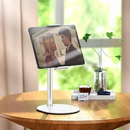 Тримач настільний Hoco Streamline series tablet desktop stand PH31 Plus 4.7-12.9 білий - мініатюра 3