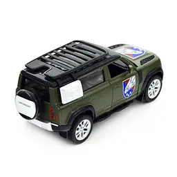 Автомодель TechnoDrive Шеврони Героїв Land Rover Defender 110 25 ОПДБр (250289M) - мініатюра 7