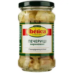 Гриби печериці мариновані цілі Iberica 314 мл