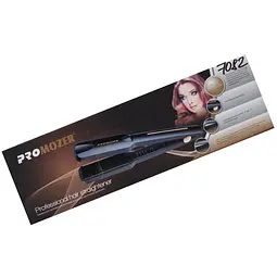 Професійна плойка щипці Pro Mozer Mz 7082 випрямляч волосся Праска для волосся - мініатюра 3