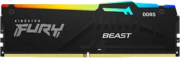 Оперативна пам'ять Kingston Fury 32GB DDR5 5600MHz Beast RGB Black (KF556C36BBE2A-32)