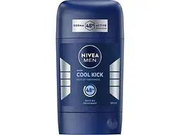 Антипреспірант твердий NIVEA 50мл для чоловіків COOL KICK