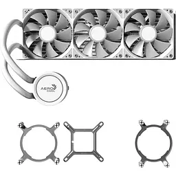 Система водяного охолодження AeroCool Abyss L360R White (ACLA-AB36117.21) - мініатюра 4