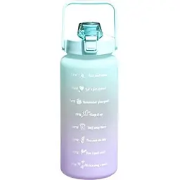 Спортивна пляшка для води BOTTLE gym purple/navy 2 л