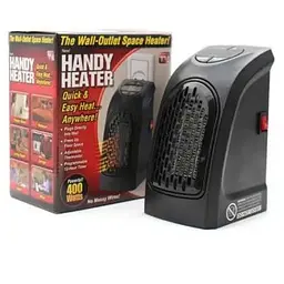 Тепловентилятор Handy Heater міні обігрівач дуйчик керамічний нагрівальний елемент 400 Вт - мініатюра 3