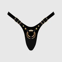 Трусики для страпона Strap-On-Me Leatherette Harness Fabulous, One Size - мініатюра 2