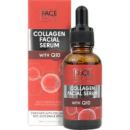 Сироватка для обличчя Face Facts Collagen Facial Serum With Q10 з колагеном та коензимом Q10 30 мл