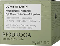 Органічна маска-пілінг для обличчя Biodroga Down to Earth 50 мл - мініатюра 2