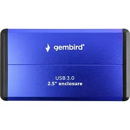 Кишеня зовнішня Gembird EE2-U3S-2-B 2.5" USB 3.0 blue - мініатюра 2