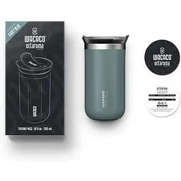 Термокухоль Wacaco Octaroma Lungo 300 мл блакитний - мініатюра 2