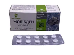 Дієтична добавка Elit-Pharm Молібден 80 таблеток