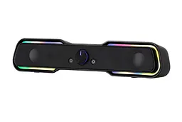 2E Акустична система (саундбар) PCS101 RGB 2.0 USB Black - мініатюра 2