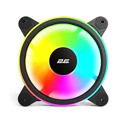 Кулер корпусний 2E GAMING Air Cool ACF1206-ARGB 120 мм 1200 об/хв 6-контактний 25 дБА - мініатюра 1