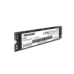 Накопичувач SSD M.2 Patriot P310 240GB NVMe 2280 PCIe 3.0 3D TLC (P310P240GM28) - мініатюра 4
