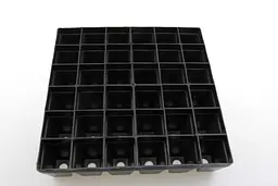 Касета для розсади на 36 комірок 19.5 × 19.5 × 4.5 см Чорний 88090 - мініатюра 2