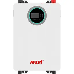 Акумулятор Must LiFePO4 48V (51.2V/100Ah/5120Wh) (LP16-48100-SE) [163799] - мініатюра 2