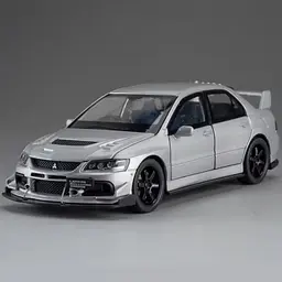 Колекційна металева модель автомобіля АвтоЕксперт Mitsubishi Lancer Evolution IX з інерцією, світлом та звуком 1:32 - мініатюра 5