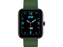 Смарт-годинник 2E Alpha SQ Music Edition 46mm Black-Green + сірий ремінець (CWW40BKGN-WS) - мініатюра 10