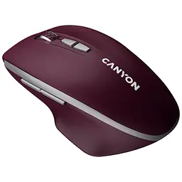 Мишка Canyon MW-21 Wireless Blue LED Burgundy (CNS-CMSW21BR) - мініатюра 2