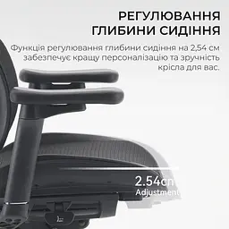 Ігрове крісло Sihoo DORO S100 Mesh Black (S100-M301) - мініатюра 13
