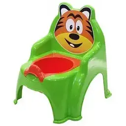 Дитячий горщик Тигрик Active Baby Зелений