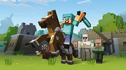 Дерев'яний фігурний пазл Minecraft (Майнкрафт) геймерський 2, А3, Картонна коробка 200 елементів
