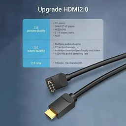 Кабель Vention HDMI-HDMI V 2.0 2 м (AARBH) - мініатюра 4