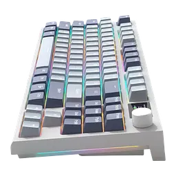 Клавіатура Attack Shark K86 RGB Retro Blue (AS-K86-RBE) - мініатюра 3
