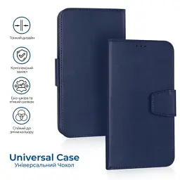 Чохол до мобільного телефона XoKo Book Universal Smartphone 6.0-6.2" Blue (XK-UNCS-BL62) - мініатюра 11